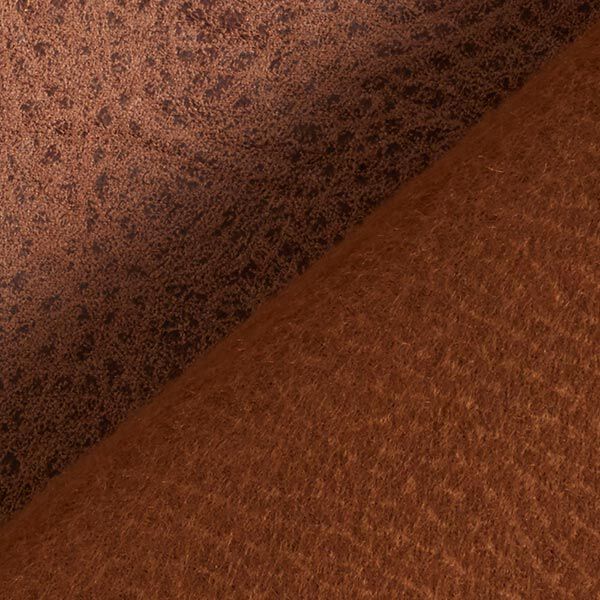 Tissu de revêtement Imitation cuir – marron moyen,  image number 3