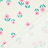French Terry Sweat d’été Fleurs| by Poppy – écru/rose,  thumbnail number 4
