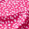 Tissu pour maillot de bain à petites taches – rose intense/blanc,  thumbnail number 2