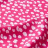 Tissu pour maillot de bain à petites taches – rose intense/blanc,  thumbnail number 2