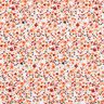 Tissu en coton Cretonne fleurs éparpillées – rosé/orange pêche,  thumbnail number 1