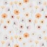 GOTS Jersey coton Prairie fleurie Impression numérique – beige,  thumbnail number 1