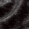 Tissu tricoté laine mélangée chiné à paillettes – noir/argent métallisé,  thumbnail number 3