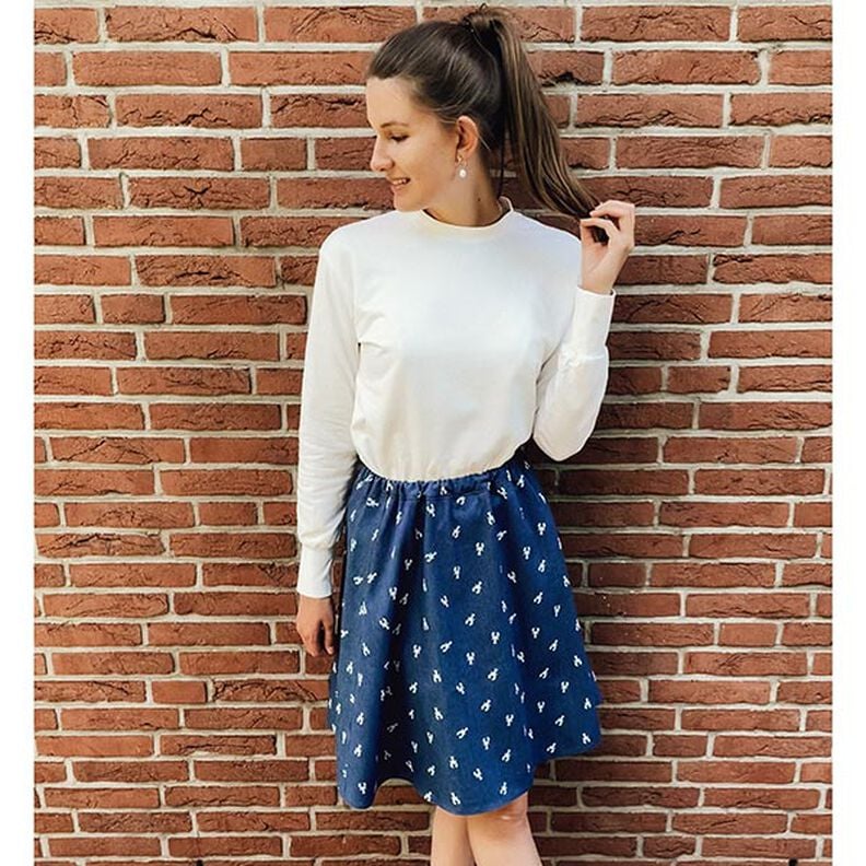 French Terry léger uni – écru,  image number 11