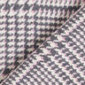 Tissu pour manteau Prince de Galles – anthracite/rose,  thumbnail number 4