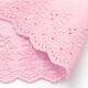 Feston ruban dentelle fleurs [ 9 cm ] – rose clair,  thumbnail number 2