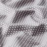 Popeline coton Petites étoiles – gris/blanc,  thumbnail number 2
