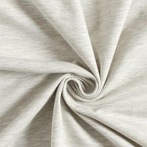 Jersey coton Medium Chiné – gris clair, 