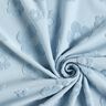 Jersey éponge Fleurs – bleu argenté,  thumbnail number 3