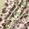 Tissu de décoration Canvas Village d'hiver – blanc/rouge foncé,  thumbnail number 5