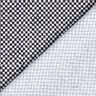 GOTS Jersey coton Mini-carreaux | TCC x LOOKS by Wolfgang Joop – noir/blanc,  thumbnail number 6