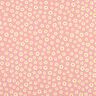Tissu de décoration Semi-panama petites pâquerettes – saumon/blanc,  thumbnail number 1