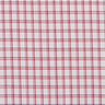Tissu pour chemise à carreaux décalés – blanc/bleu marine,  thumbnail number 1