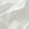 Tissu de coton Fleurs en broderie anglaise – blanc,  thumbnail number 2