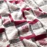 Tissu tricoté à motif pailleté graphique – baies/blanc,  thumbnail number 2