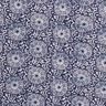 Tissu en coton Cretonne Mandala fleuri – blanc/bleu nuit,  thumbnail number 1