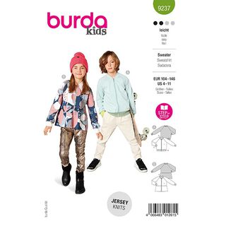 chandail | Burda 9237 | 104-146, 