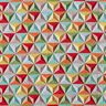 Tissu de décoration Gobelin Prisme – carmin/bleu clair,  thumbnail number 1