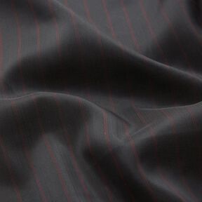 Doublure pour manches à fines rayures – noir/rouge, 
