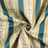 Tissu d’ameublement jacquard Rayures Biedermeier – crème/bleu,  thumbnail number 4