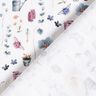 Tissu en coton Popeline Jardinage – blanc/gris bleu,  thumbnail number 4