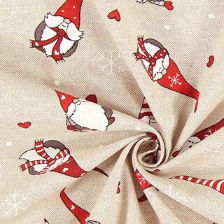 Tissu de décoration Semi-panama Lutins – nature, 