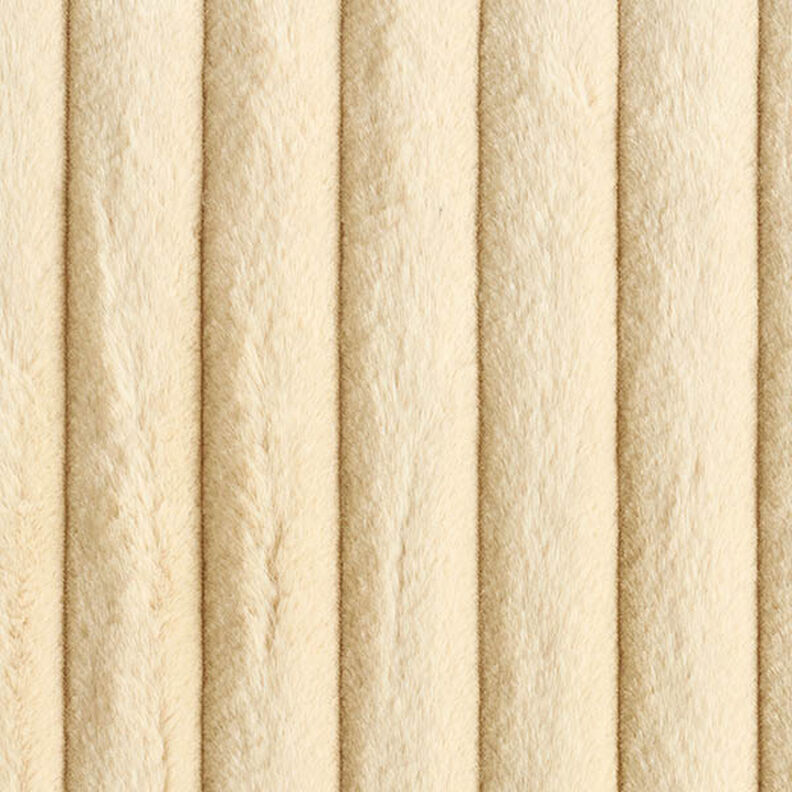Tissu de revêtement Côtes moelleuses – beige clair,  image number 5