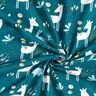 Jersey coton Lapin & Biche – pétrole,  thumbnail number 4