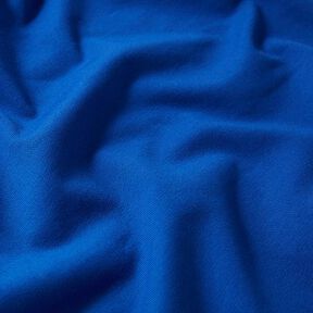 Molleton coton léger uni – bleu roi, 