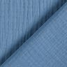 Tissu double gaze de coton – bleu jean,  thumbnail number 4