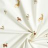 Jersey coton petits animaux des steppes &ndash; blanc,  thumbnail number 3