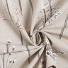 Tissu de décoration Semi-panama Oiseaux et branches – nature,  thumbnail number 3