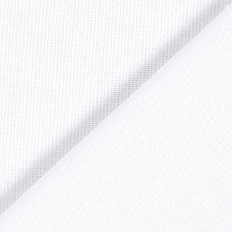 Mélange viscose lin Uni – blanc,  image number 3