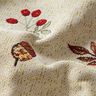 Tissu de décoration Gobelin Animaux d’automne – beige clair/marron,  thumbnail number 2