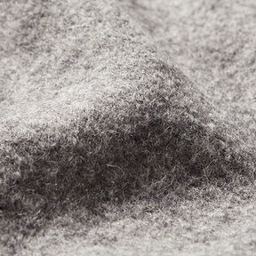 Loden de laine foulé – gris, 