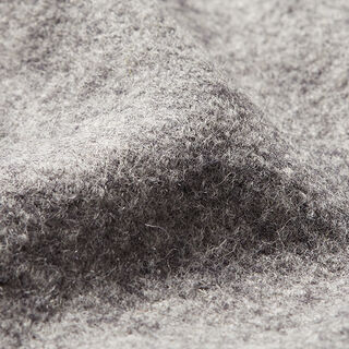 Loden de laine foulé – gris, 