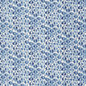 GOTS French Terry Batik motif léopard | TCC x LOOKS by Wolfgang Joop – bleu brillant/crème,  thumbnail number 1