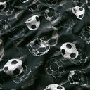 Jersey coton Buts de football | Glitzerpüppi – noir/gris, 