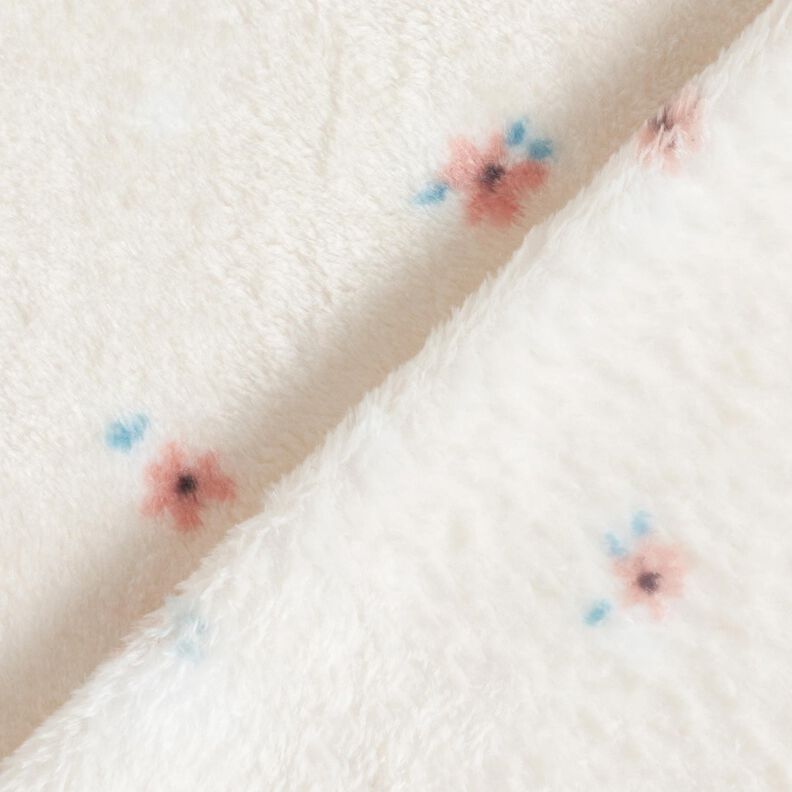Polaire douillet Petites fleurs – beige clair/saumon,  image number 4