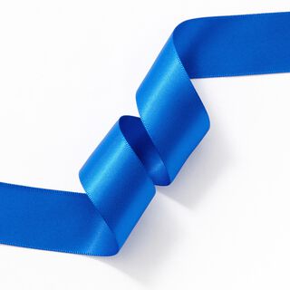 Ruban de satin [25 mm] – bleu roi, 