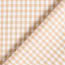 Tissu en coton Popeline Vichy à carreaux – beige,  thumbnail number 4