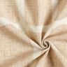 Tissu pour voilages Mélange lin Formes  – brun-marron/nature,  thumbnail number 3