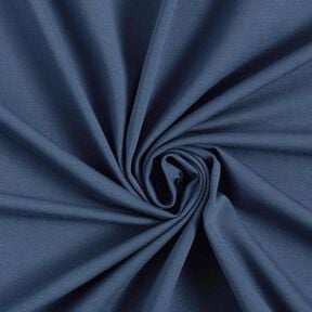 Jersey coton Medium uni – bleu océan, 
