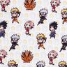 Popeline coton Chibi-Naruto Tissu sous licence – blanc,  thumbnail number 1