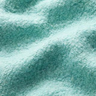 Manteau bouclé uni – vert menthe, 