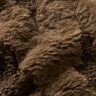 Fourrure synthétique Tissu bouclé Losanges – marron foncé,  thumbnail number 5