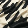 Tricot manteau pied-de-poule grands motifs – noir/écru,  thumbnail number 2