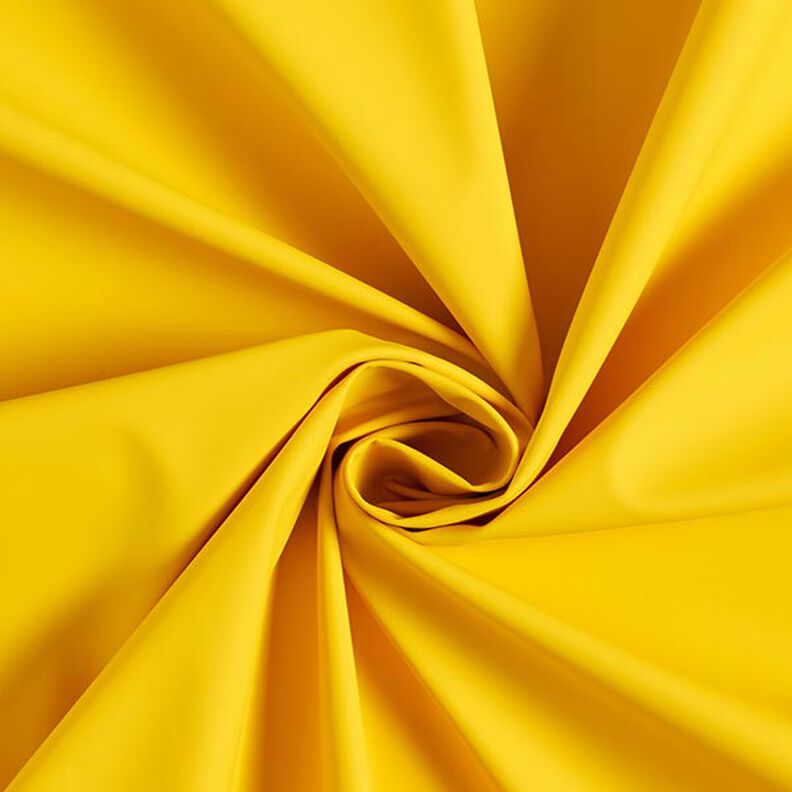 Tissu pour vestes de pluie uni – jaune soleil,  image number 1