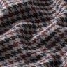 Tissu pour manteau Mélange de laine petit pied-de-poule – merlot/argent,  thumbnail number 2