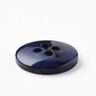 Bouton 4 trous marbré [Ø 15 mm] – indigo,  thumbnail number 3